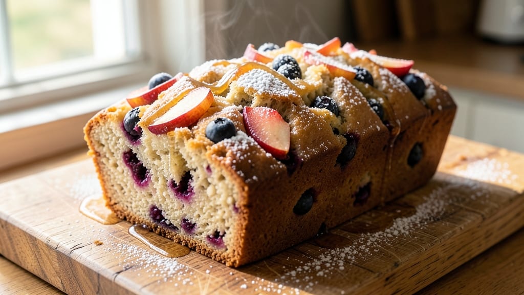 Apple Blueberry Bread Recipe: Swirled Fruit and Buttery Crust Magic