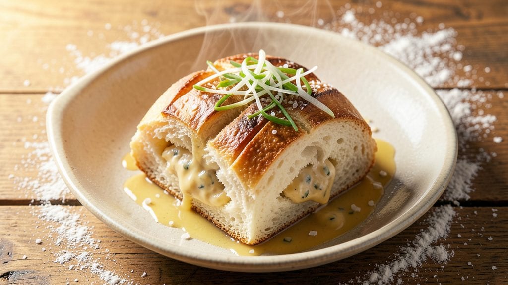 Asian Full Belly Bread Recipe: Savory Garlic Butter Swirls and Flaky Layers