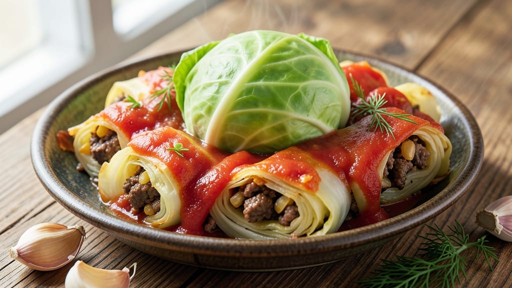 Authentic Cabbage Rolls Recipe: Layered Dumplings With Tomato-Rich Filling