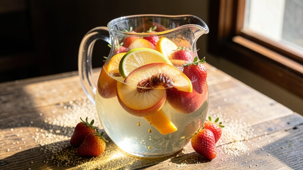 Authentic Spanish White Sangria Recipe: Citrus-Infused Refreshment With Fruity Depth