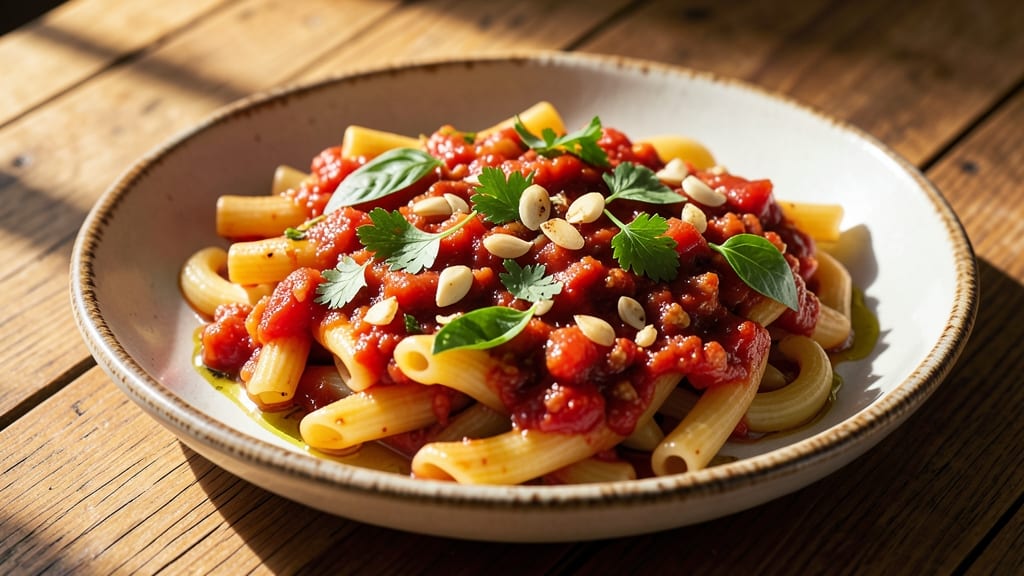 Baked Bucatini Recipe: Al Dente Pasta With Crispy Tomato Magic