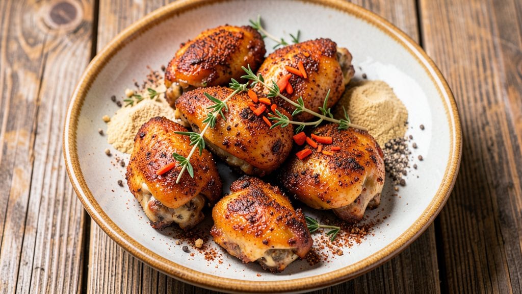 Baked Chicken Wings Rub Recipe: Smoky Paprika & Garlic Crunch for Air-Crisper Wings