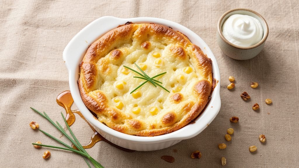 Baked Corn Soufflé Recipe: Golden Towers With Light-as-Air Crispness