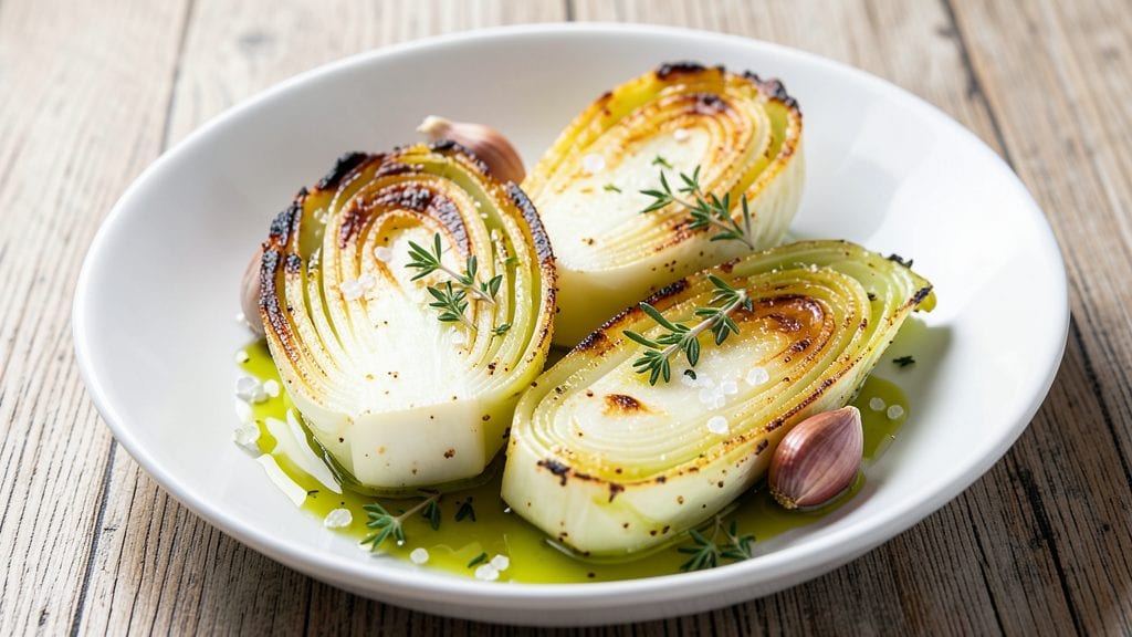Baked Endive Recipe: Crispy Cornmeal Crust With Sweet Vinegar Kiss