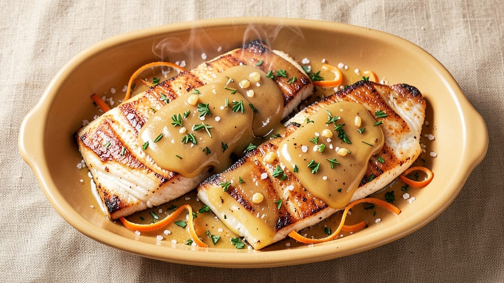 Baked Lingcod Recipe: Buttery Herb Crust With Juicy Pink Centers
