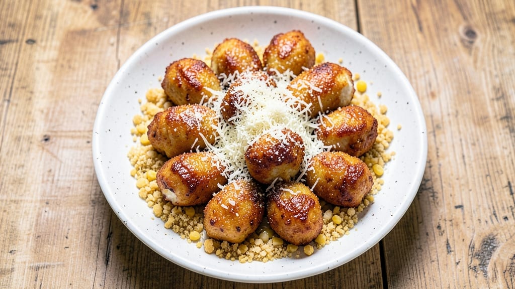 Baked Chicken Nuggets Recipe: Crispy Cornmeal Crust With Juicy Centers
