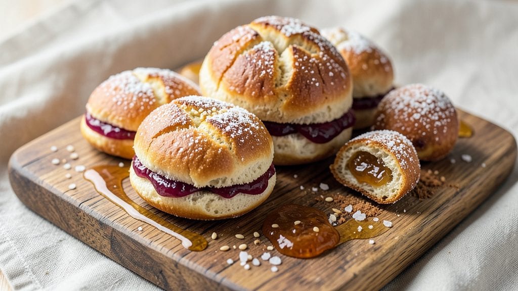 Baked Paczki Recipe: Polish Donut Twist With Cream Cheese Filling