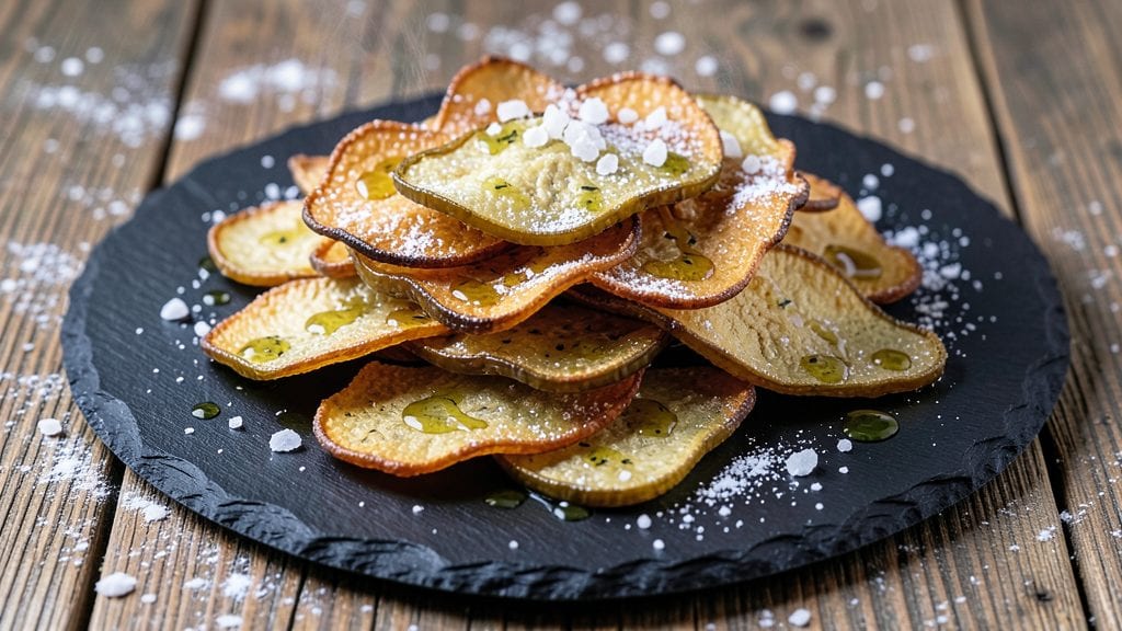 Baked Pickle Chips Recipe: Vinegar-Kissed Crunch in 15 Minutes