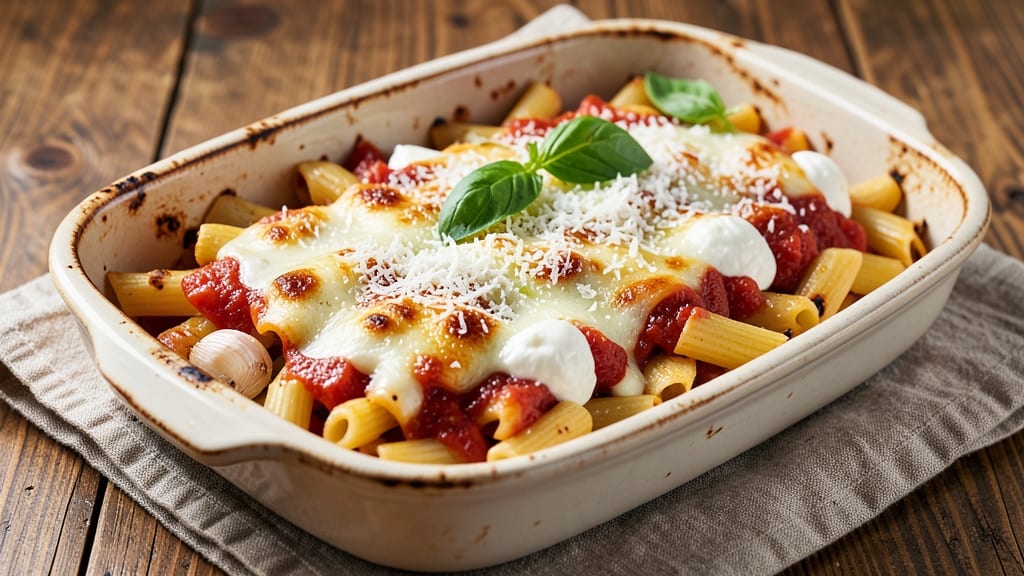 Basic Baked Ziti Recipe: Cheesy Layers That Bake to Bubbly Bliss