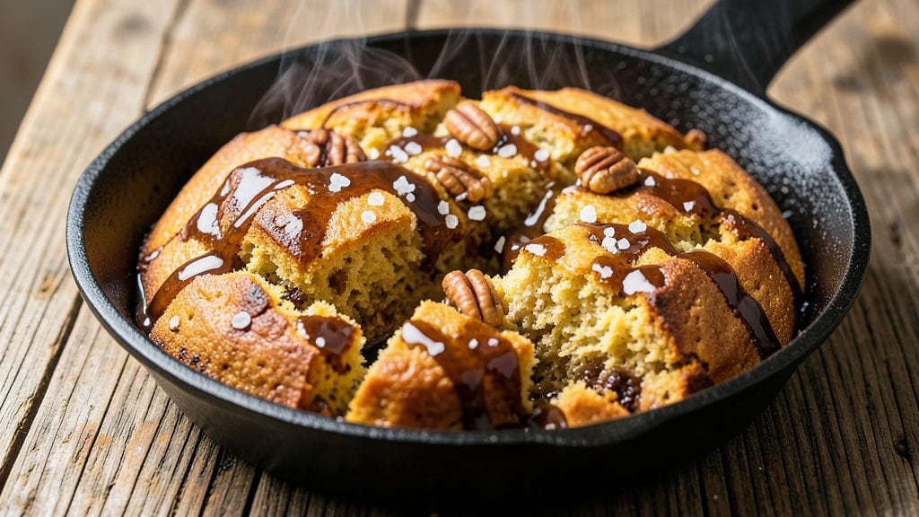 BBQ Cornbread Recipe: Smoky-Sweet Crust With Juicy Pink Hearts