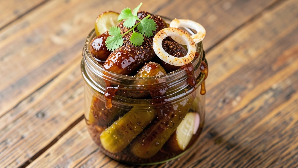 BBQ Pickles Recipe: Sweet and Smoky Fermented Crunch in 10 Minutes