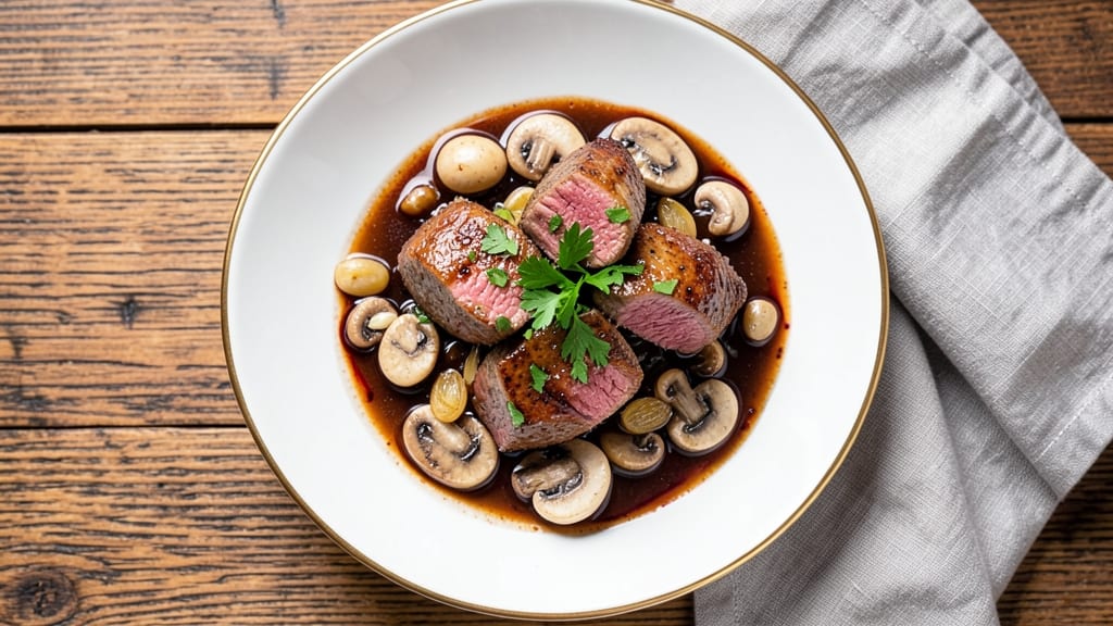 Beef Tenderloin Tips With Mushroom Sauce Recipe: Rich Umami Sauce That Elevates Simple Meat