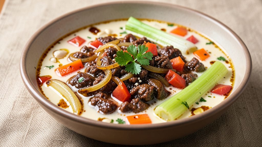 Betty Crocker's Hamburger Soup Recipe: One-Pot Heartiness With Ground Beef Twist
