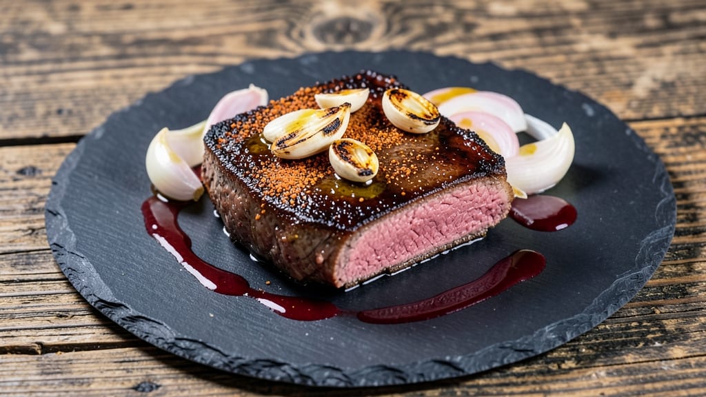 Bison Steak Recipe: Smoky-Grilled Crust With Juicy Pink Centers