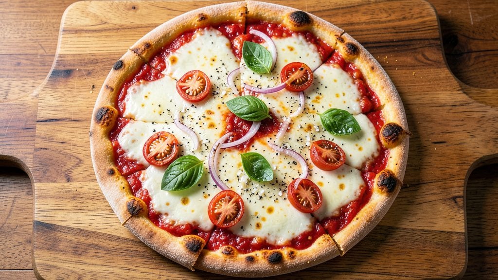 BJ's Pizza Recipe: Copycat Crispy Cornmeal Crust With Gooey Cheese Pull