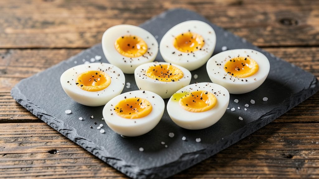 Bobby Flay's Hard-Boiled Eggs Recipe: Vinegar-Infused Crispy Shells and Creamy Yolk Magic