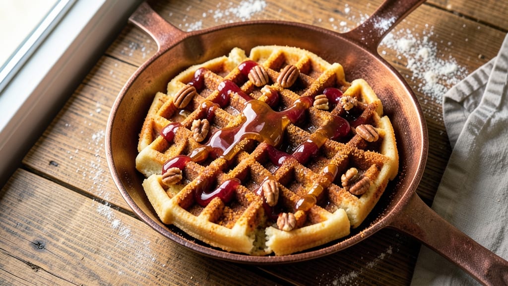 Bob's Red Mill Waffle Recipe: Fluffy Cornmeal Crunch With Berry Topping Magic
