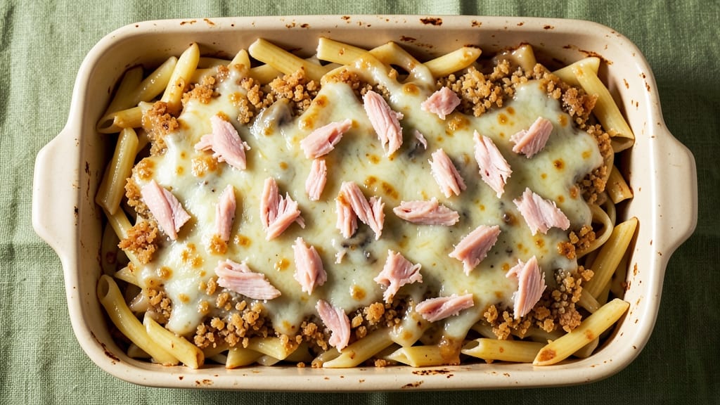 Campbell's Soup Tuna Pasta Bake Recipe: One-Pan Cheesy Crunch Magic