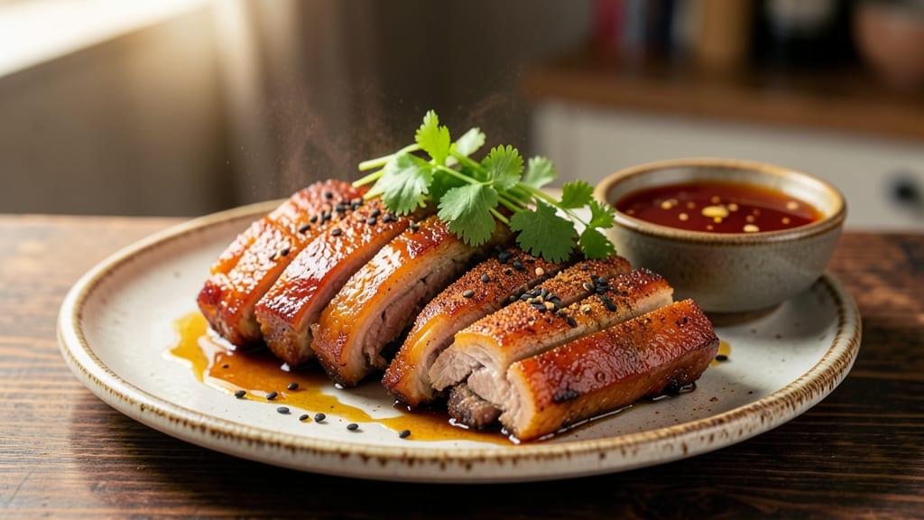 Chinese Pork Belly Ribs Recipe: Five-Spice Glazed Crispy Edges