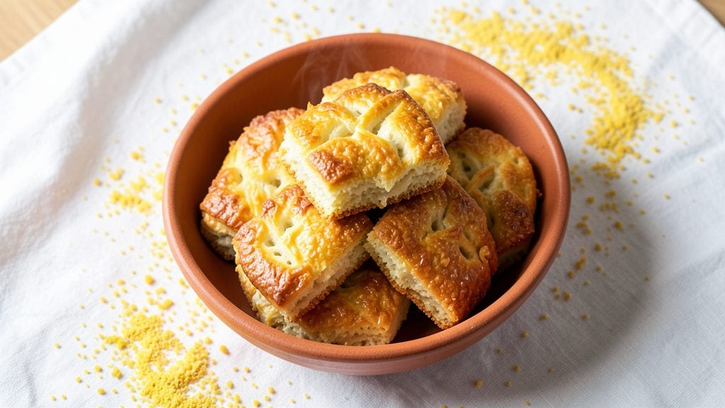 Cook Sisters' South African Recipe: Golden Biscuits With Buttery Cornmeal Crunch