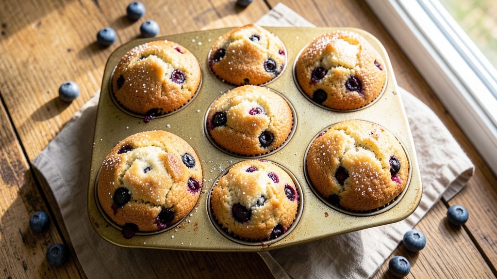 Cook's Illustrated Blueberry Muffins Recipe: Bursting Blueberries and Buttery Streusel Topping