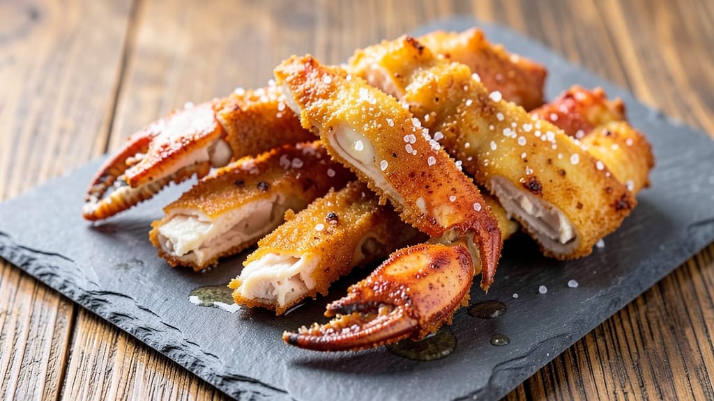 Deep Fried Snow Crab Legs Recipe: Buttery Crisp Gold With Juicy Pink Hearts