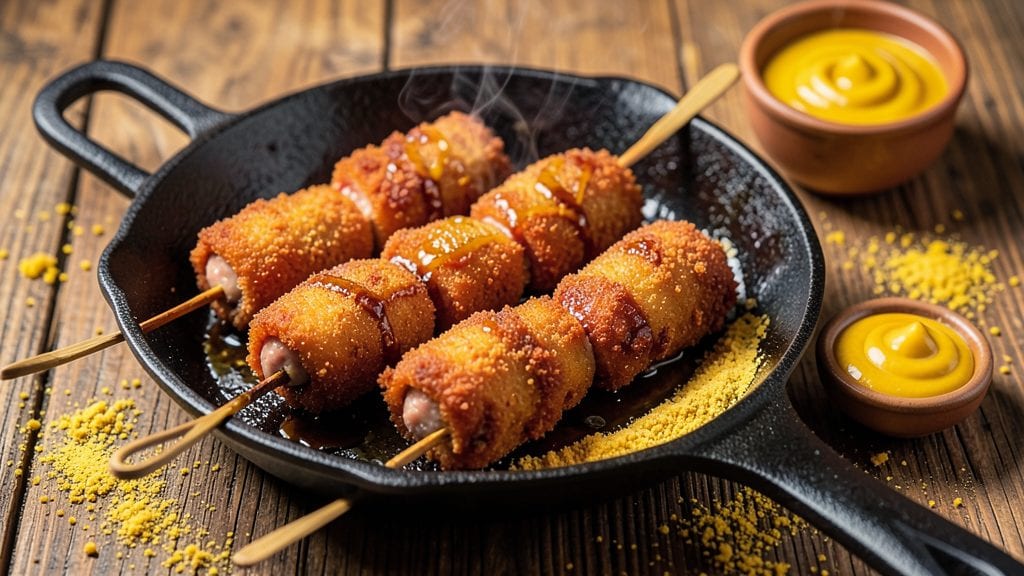 Deep Fry Corn Dogs Frozen: Crispy-Battered Crunch in Minutes