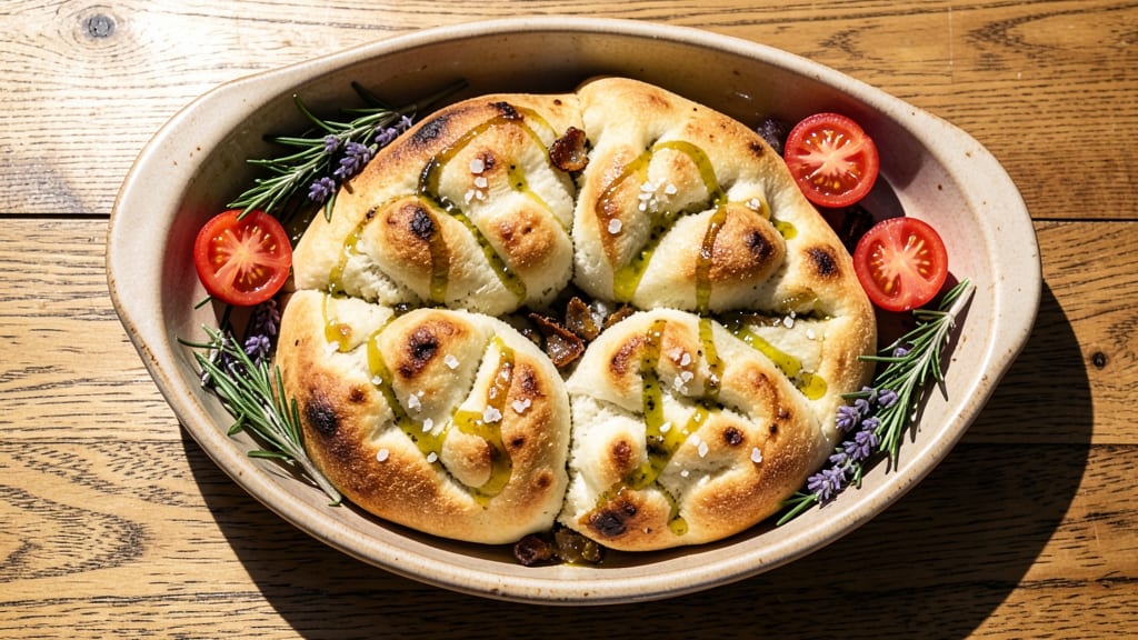 Focaccia Rolls Recipe: Fluffy Olive Oil Pull-Apart Magic