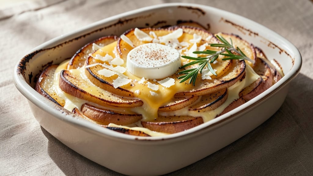 Gordon Ramsay's Scalloped Potatoes Recipe: Crispy Cornmeal Crust With Velvety Layers