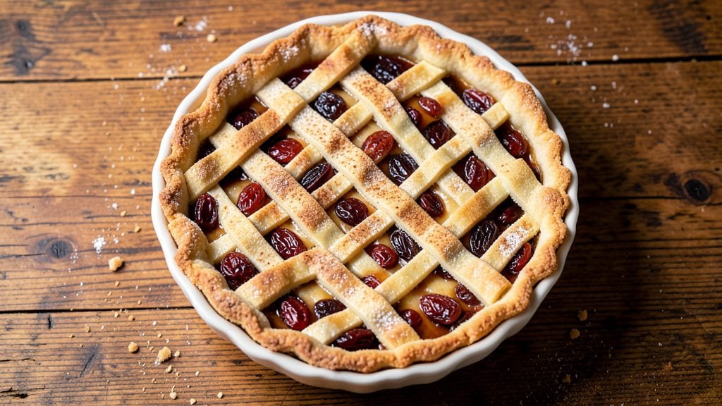 Grandma's Raisin Pie Recipe: Warm Spice and Buttery Crust Nostalgia