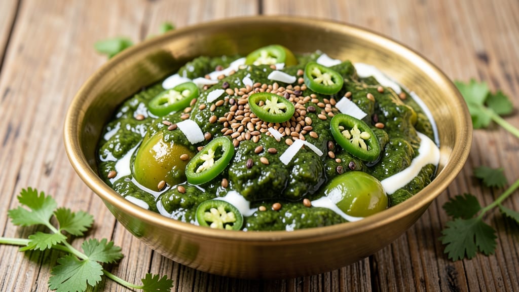 Green Tomato Chutney Indian Recipe: Tangy Green Spice Bomb for Curries and Sandwiches