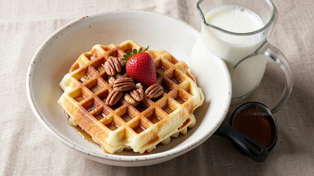 IHOP-Style Waffle Recipe: Golden Crunch and Fluffy Hearts