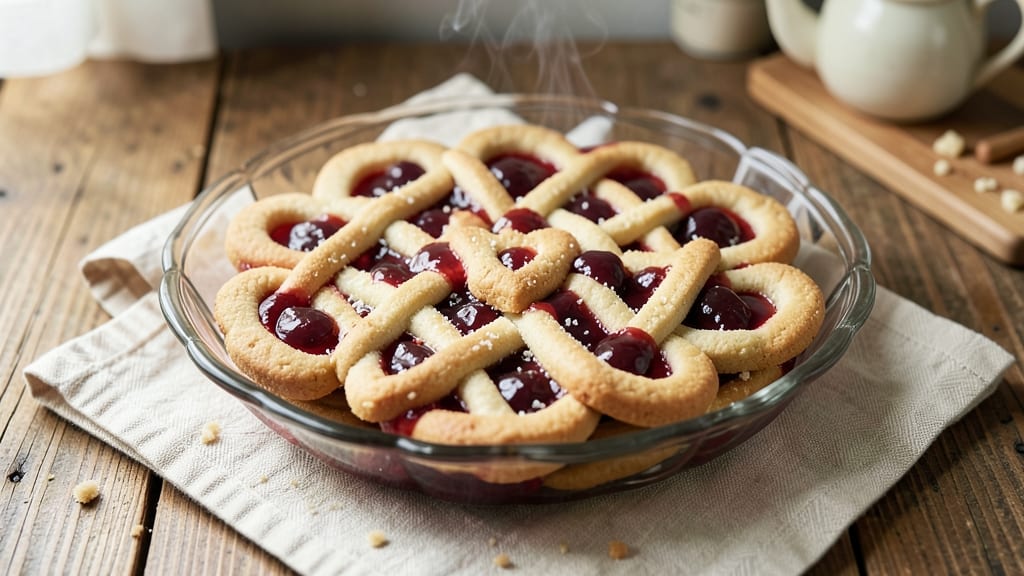 Jam Heart Cookies Recipe: Buttery Vanilla Swirls with Jam-Filled Centers