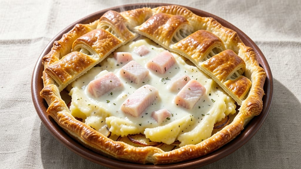 Jamie Oliver's Fish Pie Recipe: Velvety Mash and Flaky Pastry Layers