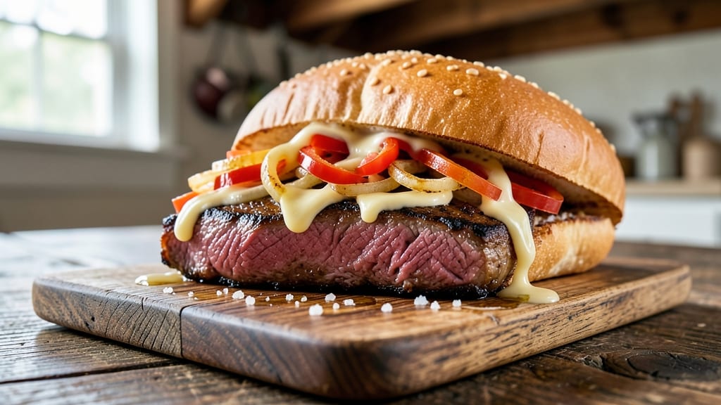 Joanna Gaines' Philly Cheesesteak Recipe: Crispy Sear and Melted Cheese Magic