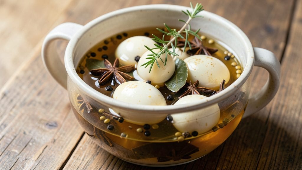 Louisiana Pickled Quail Eggs Recipe: Vinegar-Bright Bites with Herby Zing