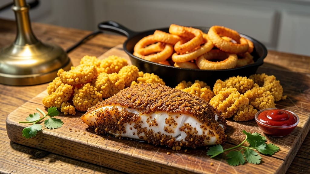 New Orleans Fish Fry Recipe: Crispy Cornmeal Crunch With Spicy Remoulade Dip