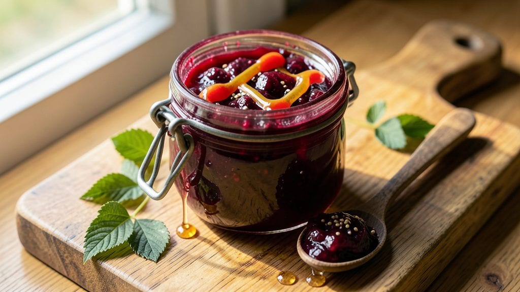 No-Cook Blackberry Jam Recipe: No-Sugar-Added Preserves in 10 Minutes