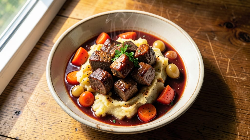 Paula Deen's Beef Stew Recipe: Thickened With Flour Slurry for Velvety Texture