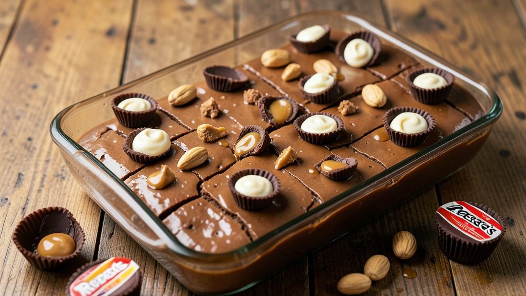 Reese's Peanut Butter Cup Fudge Recipe: Rich Chocolate Peanut Butter Swirls