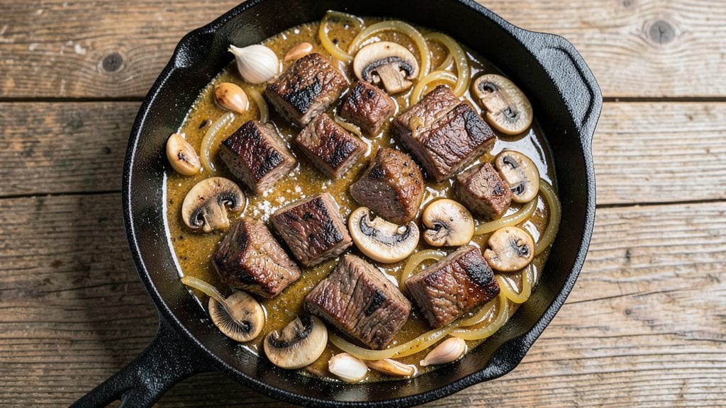 Steak Casserole Recipe: One-Pot Richness With Mushroom Depth