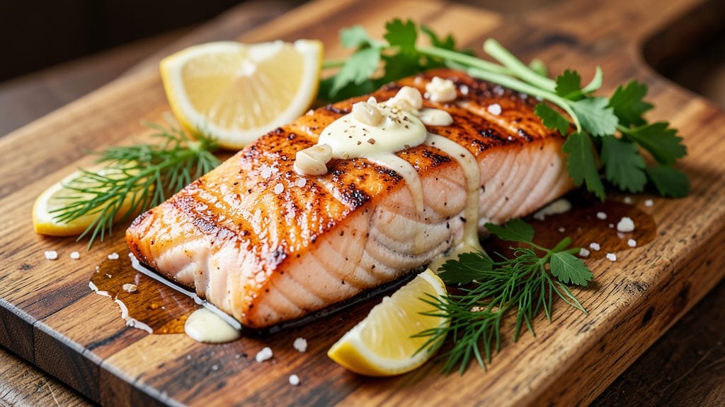 Texas Roadhouse Salmon Recipe: Buttery Garlic Pan-Seared Crust With Flaky Centers