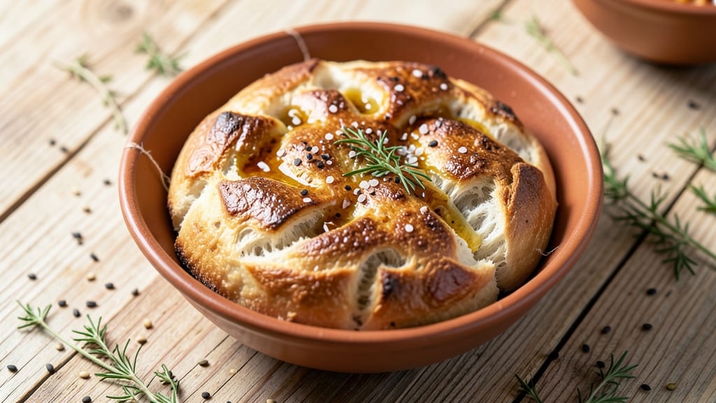 Uzbek Bread Recipe: Fluffy Fermented Flatbread With Tangy Yogurt Twist