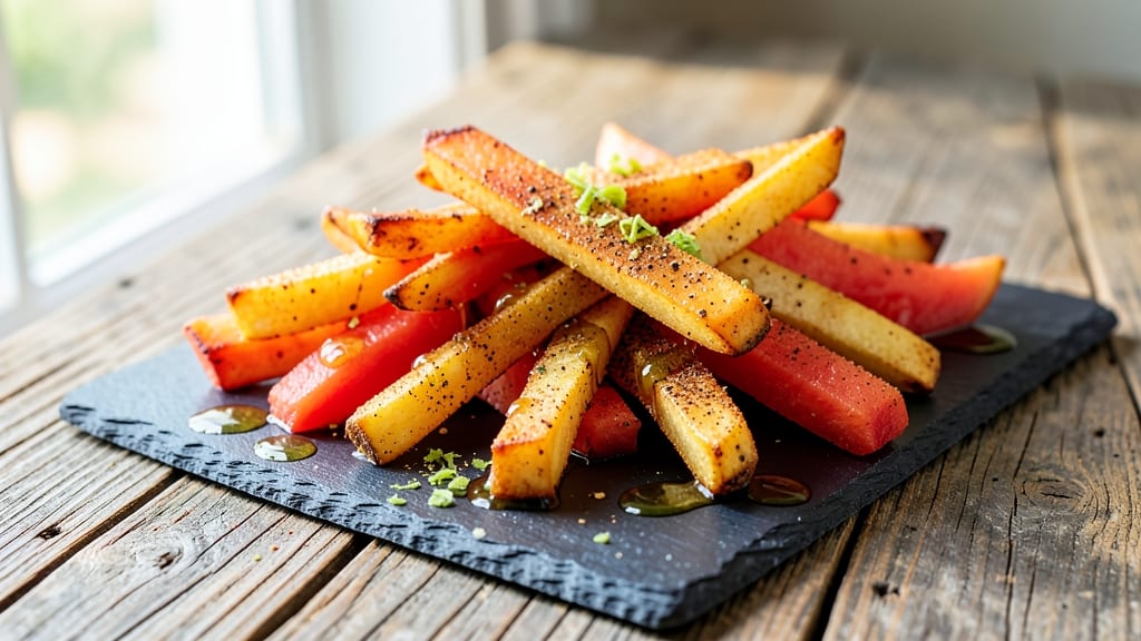 Watermelon Fries Recipe: Sweet-Tart Crunch With Zero Waste Magic