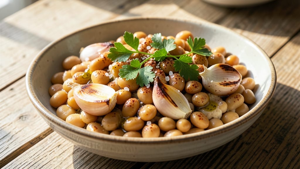 Weight Watchers Lima Beans Recipe: Smoky Garlic Roast with Crispy Edges