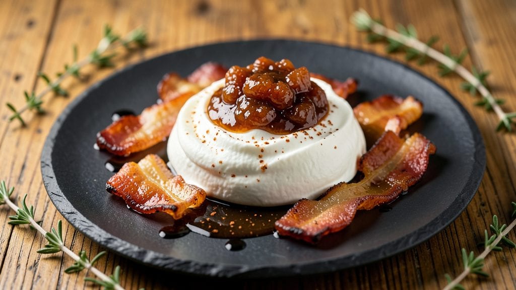 Whipped Goat Cheese With Smoky Bacon Jam Recipe: Rich Creaminess Meets Savory Depth